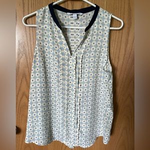 Womens 41 Hawthorne Tank top - Medium - Blue/gold